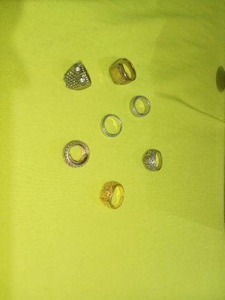 Lote de 6 Anillos Variados