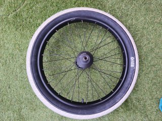 Rueda Trasera BMX con Llanta Negra