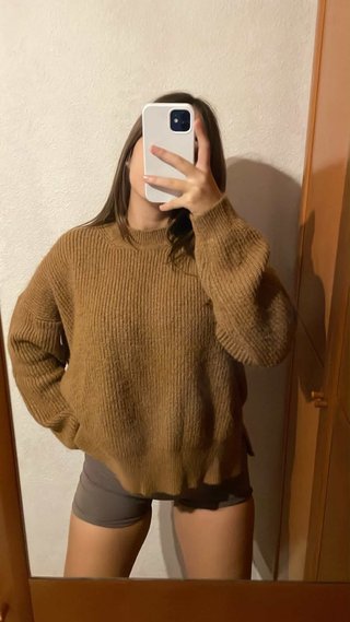 Jersey Marrón de Zara