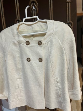 Chaqueta Beige de Mujer Talla 42