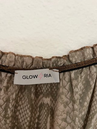 Blusa Glowria Estampado Animal