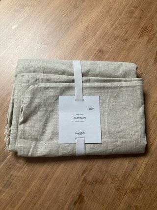 Cortina de Lino Mango Home