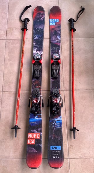 Esquís Nordica Ace J 128cm