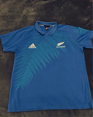 Polo Adidas x All Blacks Azul