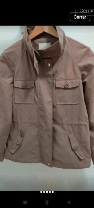Parka Beige Mujer