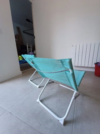 2 Sedie Pieghevoli da Spiaggia Verdi
