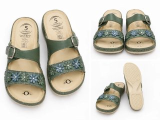 Sandalias verdes mujer talla 41 5 zones