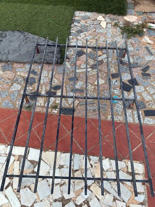 Reja para ventana de hierro