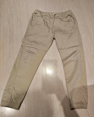 Pantalón Elástico Beige