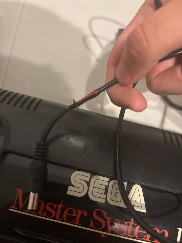 Console Sega Master System II Nera