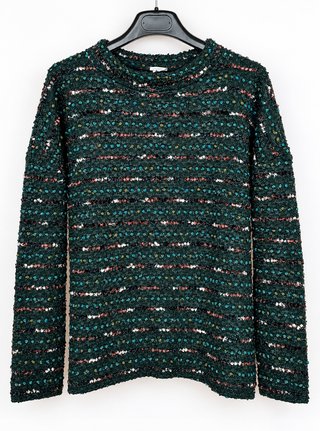 Maglione Ovs verde scuro ricamato
