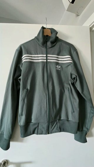 Chaqueta Chándal Adidas Verde Talla M