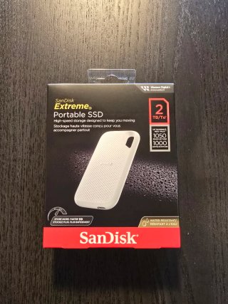 SSD Externo SanDisk Extreme 2TB Blanco