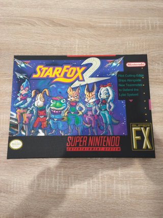 Lienzo Star Fox 2 Super Nintendo