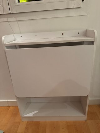 Escritorio/Mesa Plegable Pared Blanco