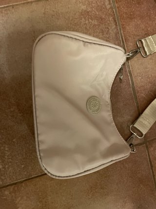 Bolso beige con monedero