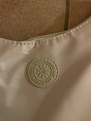 Bolso beige con monedero