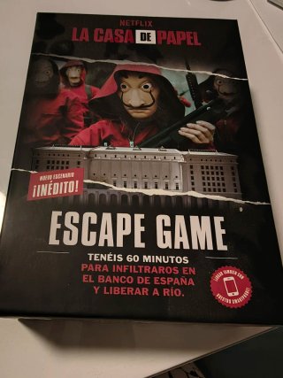 Juego de Mesa Escape Game La Casa de Papel