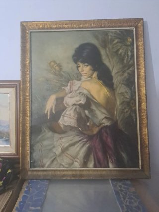 Óleo sobre lienzo de Francisco Ribera