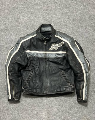 Chaqueta de cuero Byxes
