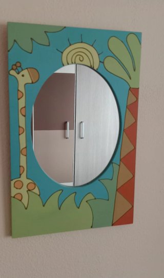 Espejo infantil decoración