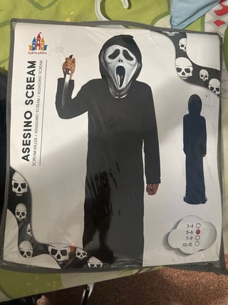 Disfraz Scream Asesino
