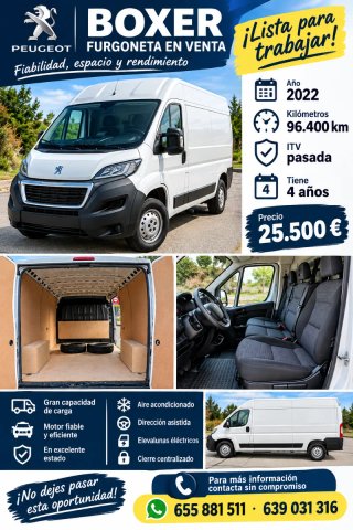 Peugeot Boxer 2022