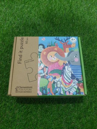 Puzzle Clementoni 60 piezas animales