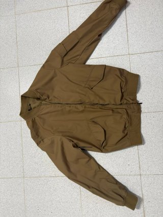 Chaqueta Bomber Marrón Jeans homered Azul Camisa