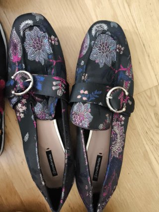 Zapatos Stradivarius Estampado Floral