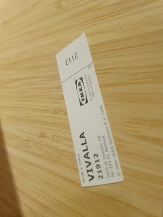 Supporto Libro/Tablet IKEA VIVALLA in Bambù