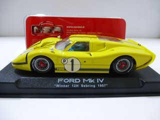 NSR Ford Mk IV 1º 12H Sebring 1967 Scalextric