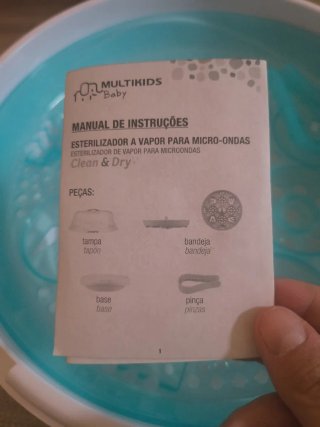 Esterilizador biberones Microondas Multikids Baby