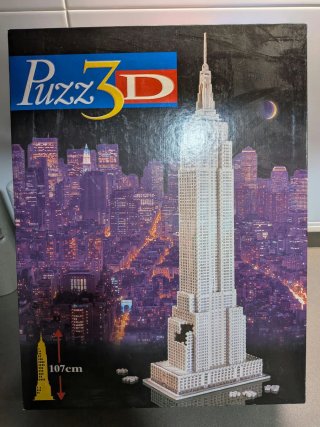 Puzzle 3D Empire State Building