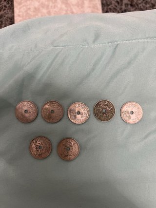 Monedas antiguas.