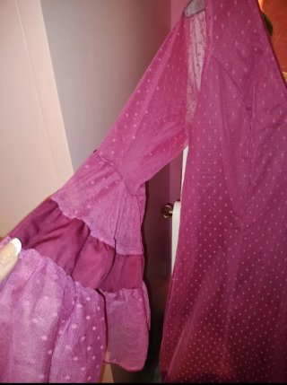 Traje de flamenca buganvilla