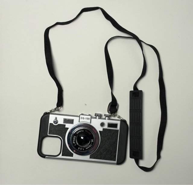 Funda para móvil diseño cámara vintage