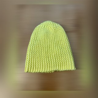 Gorro de punto amarillo pastel - Zara TU