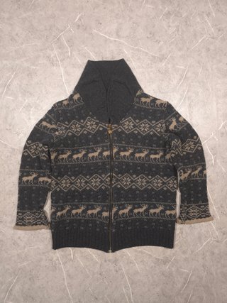 Cárdigan Burberrys 90s Lana Talla L 86800