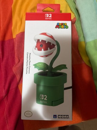 Cámara Piranha Plant Nintendo Switch 2