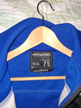 Sudadera con cremallera Jack & Jones Azul