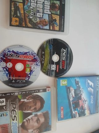 Lote 5 Giochi PS3 (F1, PES, GTA V)