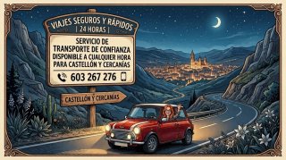Servicio de transporte.