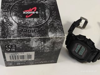 Reloj Casio G-Shock GX-56BB pantalla positiva azul