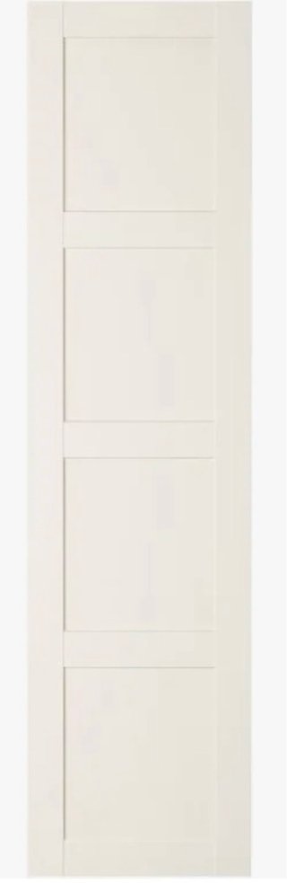 Puerta BERGSBO Blanca 50x229cm