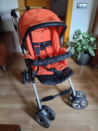 Carrito de bebé Jané naranja