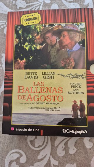 DVD Las Ballenas de Agosto