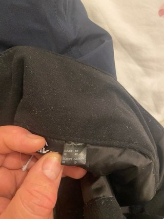 Traje de nieve azul y marino Talla M