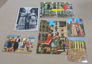 Cartoline e calendari di giganti