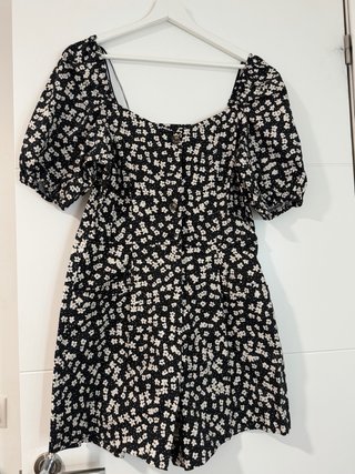Mono corto estampado floral